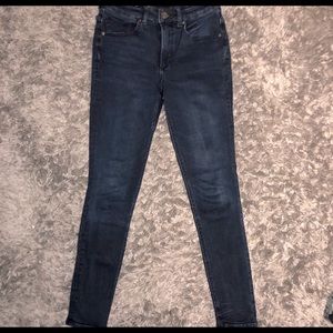Dark Wash High Rise Legging Jeans